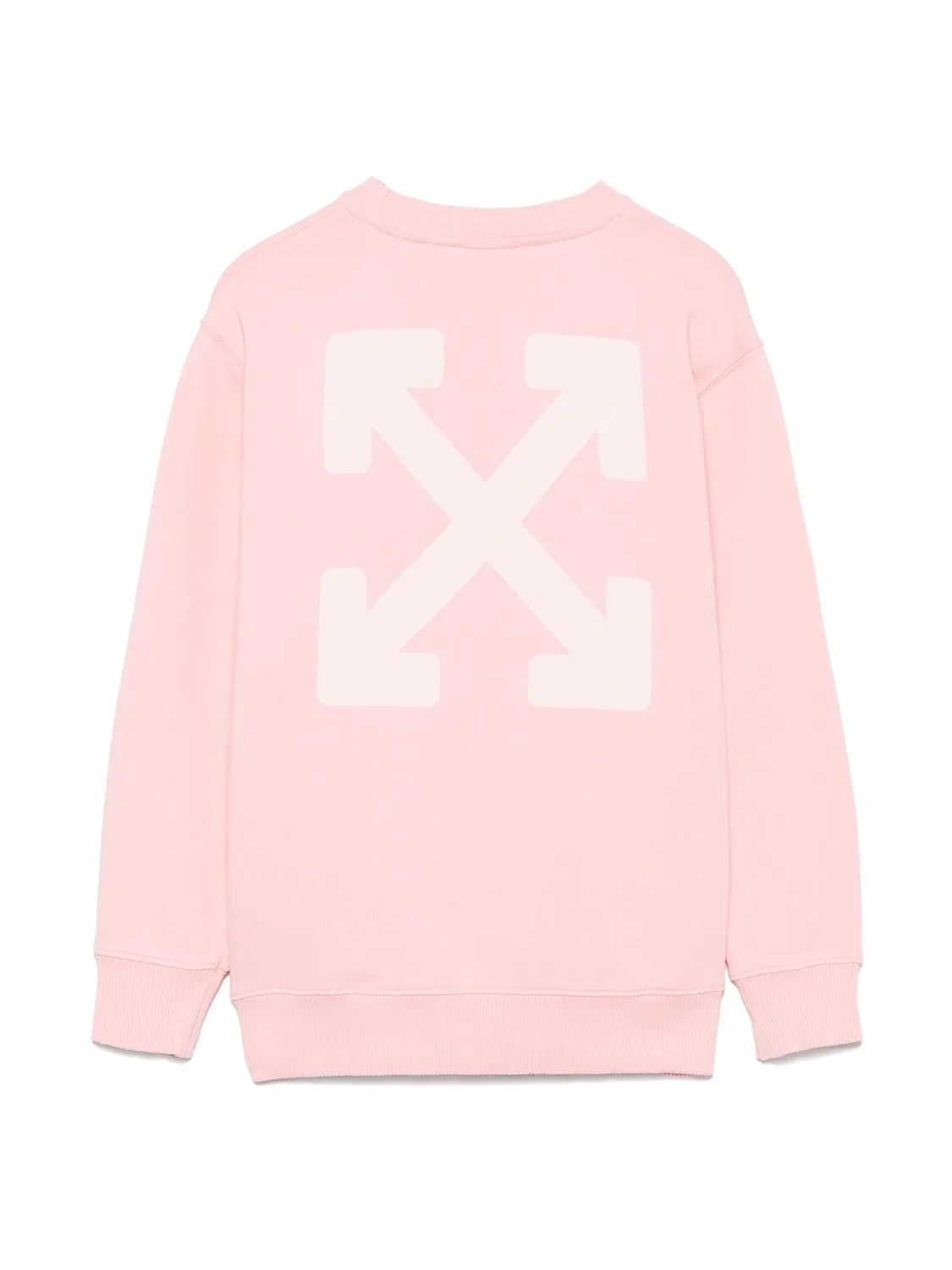OFF-WHITE Свитшот розовый — фото 3