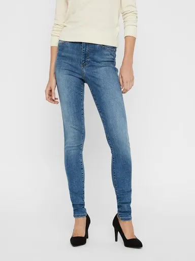 

Джинсы скинни Vero Moda "VMSOPHIA HW SKINNY JEANS LT BL NOOS", голубой