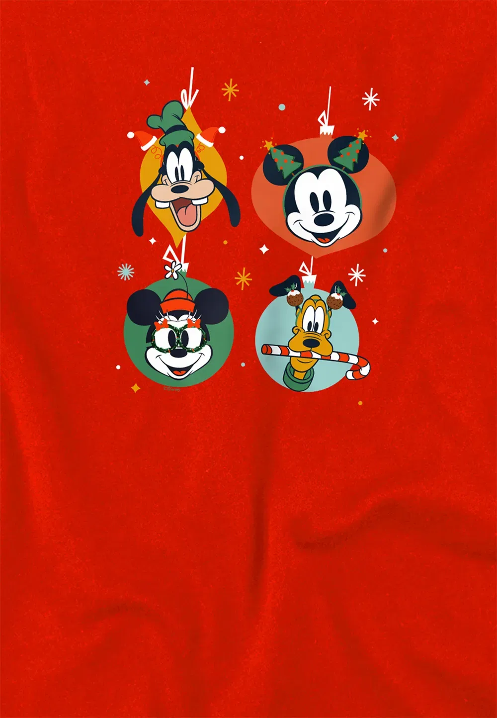 Детский худи Disney Mickey And Friends, красный, красный — фото 2