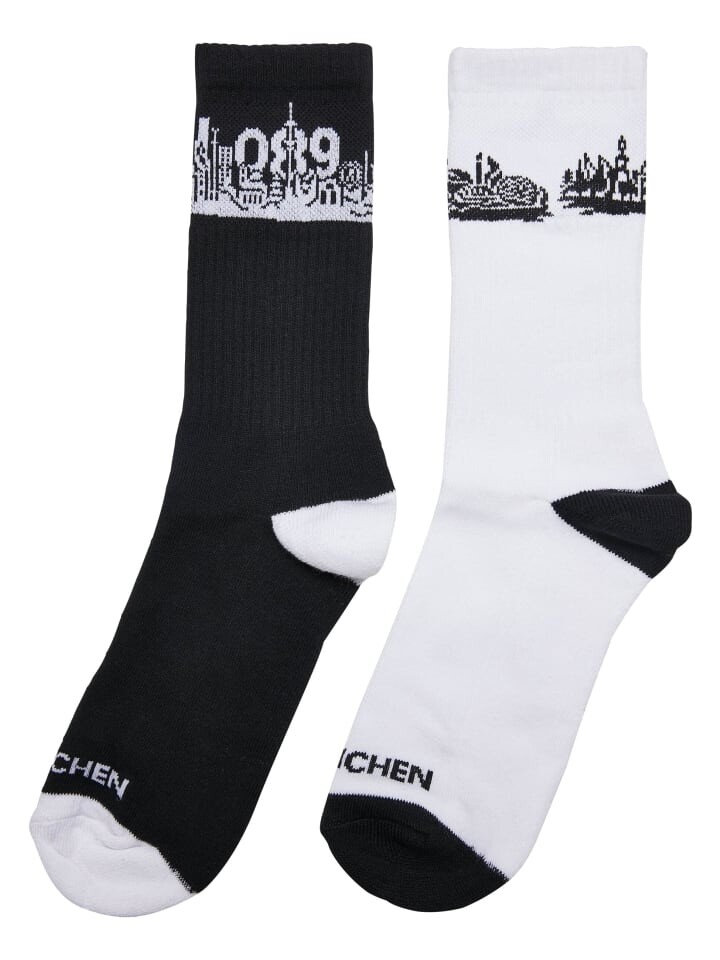 

Носки Mister Tee, цвет black/white