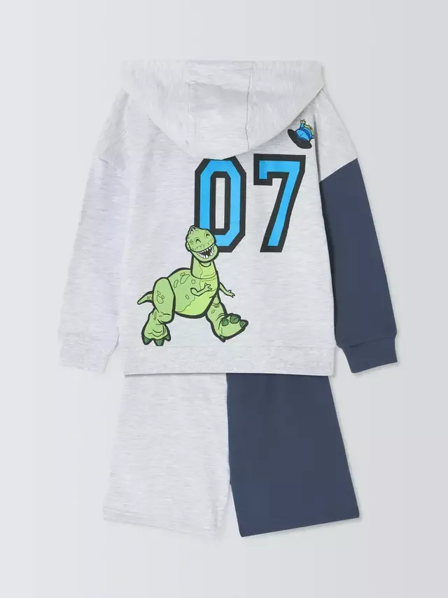 Детский комплект Disney Pixar История игрушек: толстовка и шорты, серый меланж Brand Threads — фото 4
