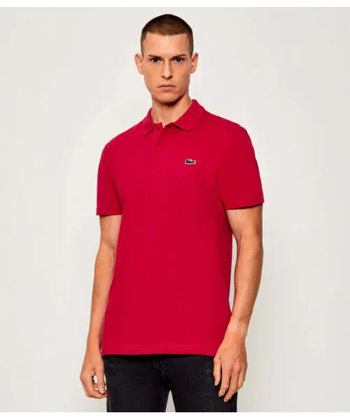 

Футболка поло Regular fit Lacoste, розовый