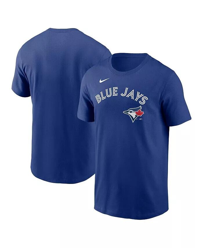 

Мужская футболка Royal Toronto Blue Jays Fuse с надписью Nike, синий