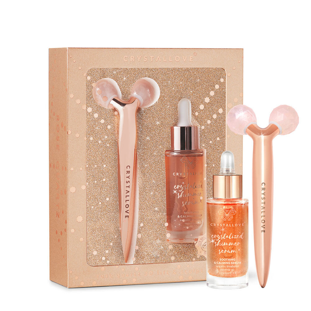 

Комплект: лифтинг-массажер Crystallove Golden Collection, 30 мл