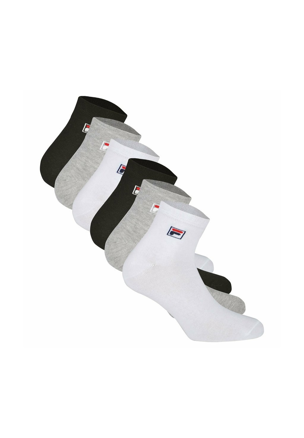 

Носки QUARTER UNISEX 6 PAAR - LOGO-BUND Fila, черный