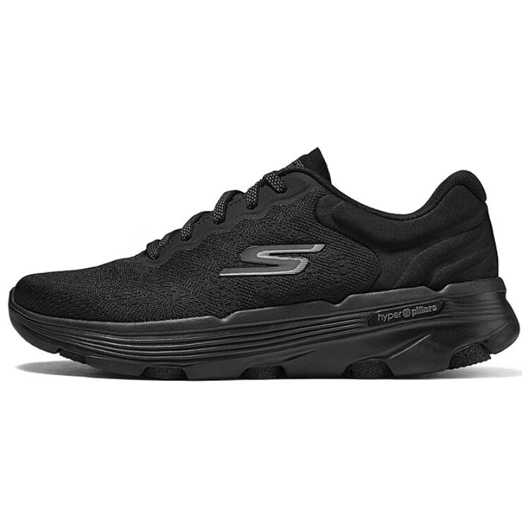 

Кроссовки женские с низким верхом, черные Skechers