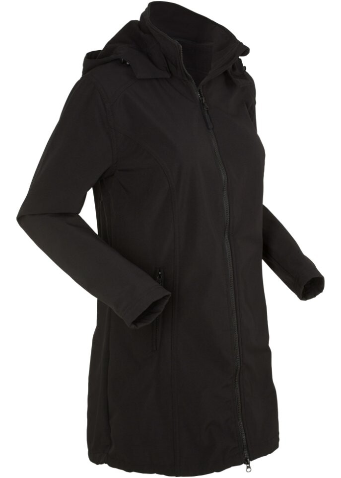 

Куртка softshell водоотталкивающая Bpc Bonprix Collection, черный