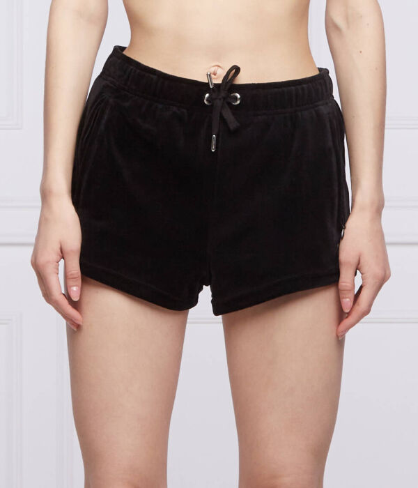 

Темно-Синие шорты Juicy Couture, черный