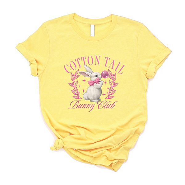 

Футболка с принтом Cotton tail bunny club bubblegum Simply Sage Market, Yellow, Зеленый, Футболка с принтом Cotton tail bunny club bubblegum Simply Sage Market, Yellow