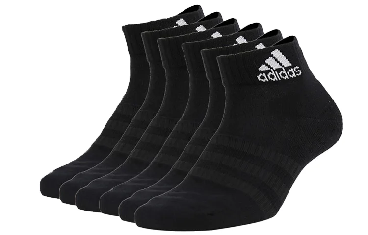 Унисекс баскетбольные носки Adidas, 2 Sets 12 Pack — фото 3