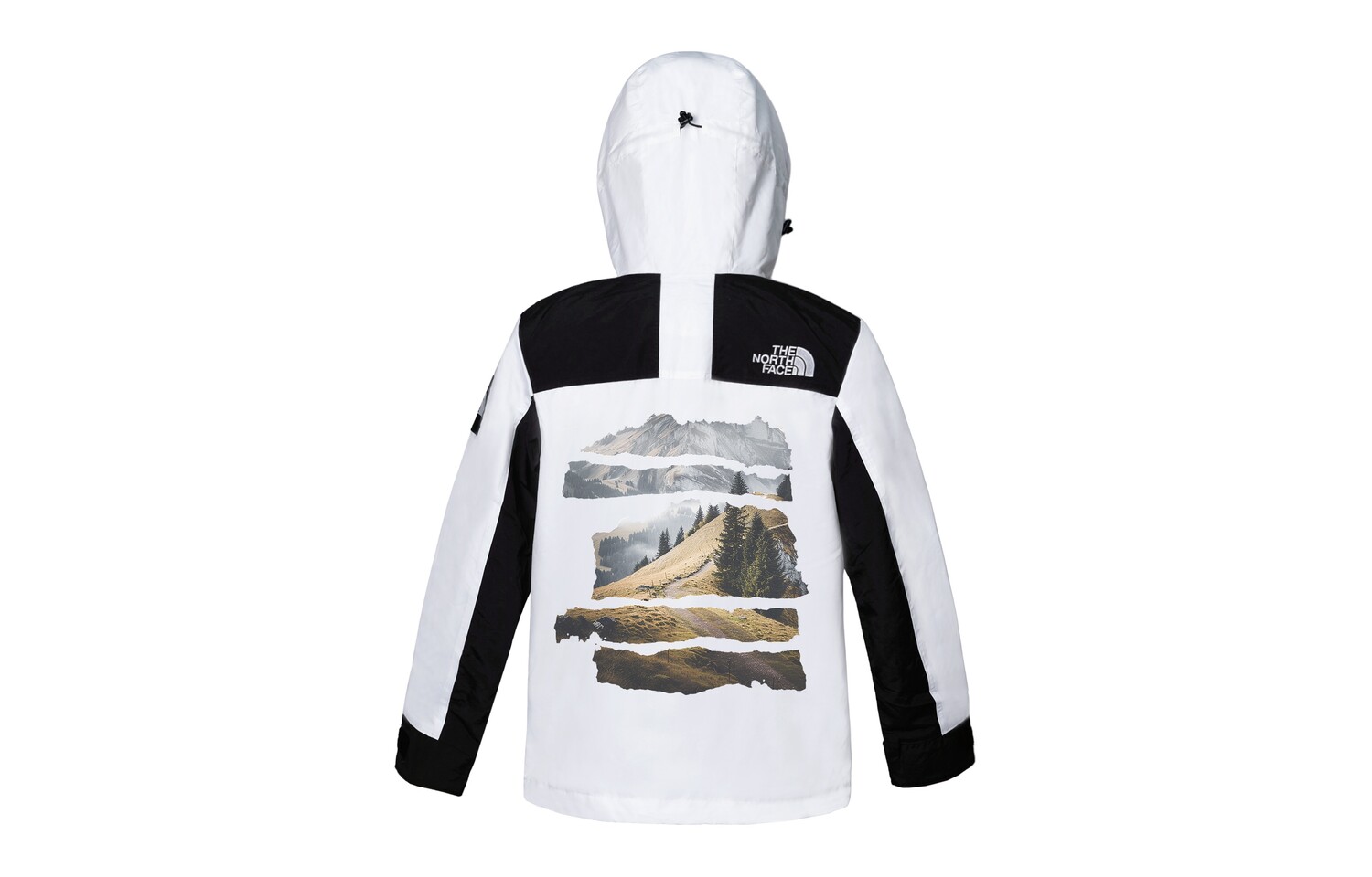 

Ветровка куртка унисекс белый The North Face
