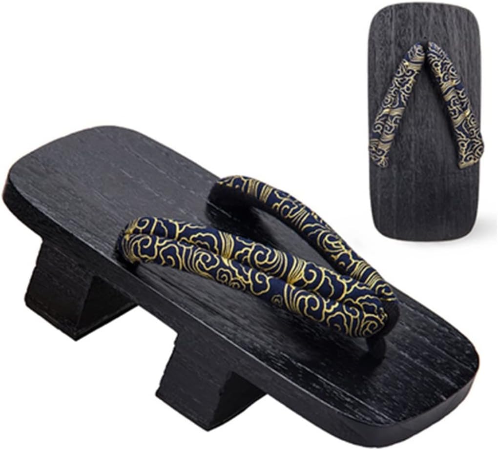 

Деревянные клоги TUCY, традиционные японские тапочки, женские шлепанцы на каблуке 5,5 см, двухзубые кимоно-тапочки, мужские открытые тапочки, удобные сандалии (Цвет: E, Размер: EUR41), EUR42 H