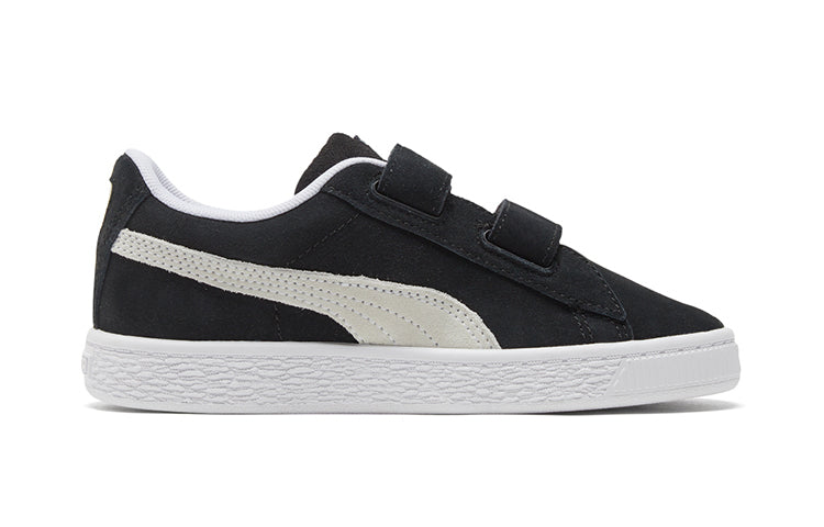 Кеды PUMA Suede Classic Xxi (Middle Kids) Casual Shoes White/Black, черный — фото 2