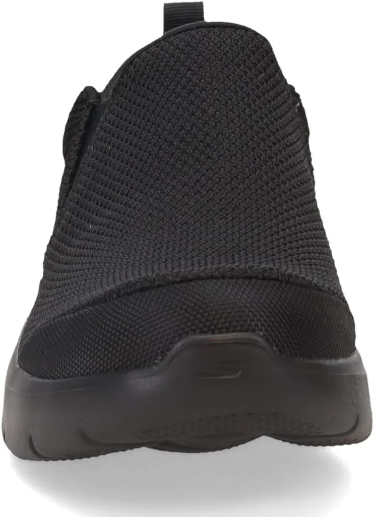 Мужские слипоны Skechers Gowalk Flex-Athletic, повседневные кроссовки с технологией Air Cooled Foam, черный — фото 4
