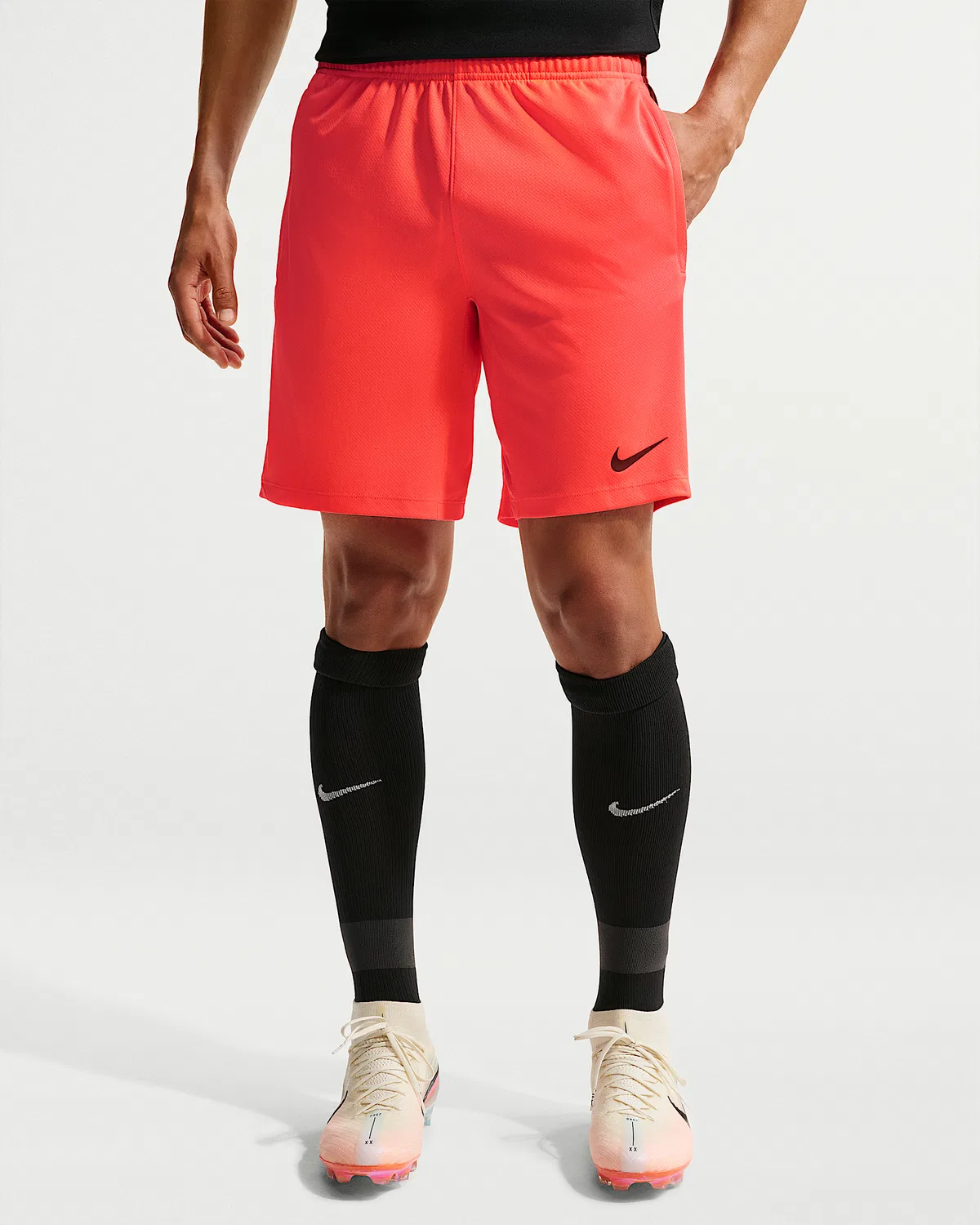 Мужские футбольные шорты Nike Strike Dri-FIT, Hot Lava/Anthracite/Anthracite/Anthracite — фото 2
