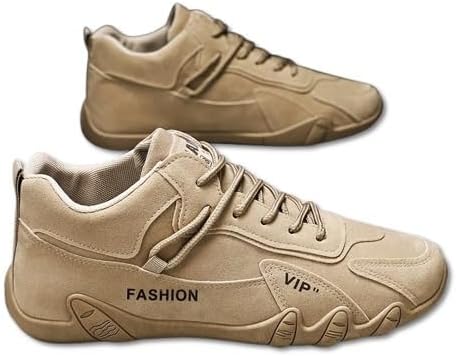 

Легкие удобные мужские повседневные кроссовки, модная низкая посадка с шнуровкой, искусственный верх, тканевая подкладка, подошва из ПВХ, стелька из ЭВА, идеальны для занятий спортом на улице, всесезонная обувь Minlaidian, хаки