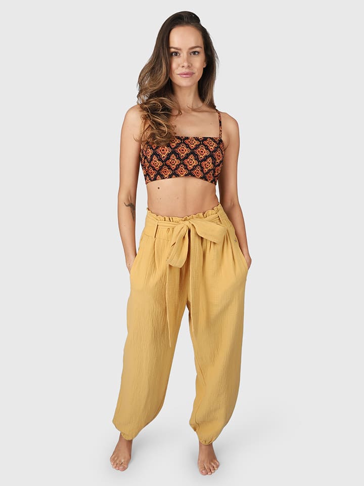 

Тканевые брюки Brunotti, желтый