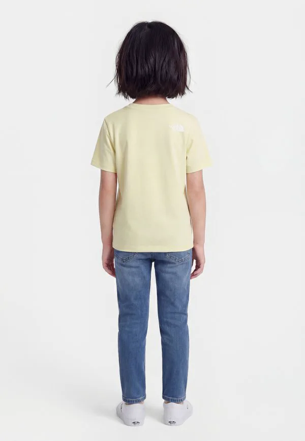 Футболка унисекс flex tee, базовая футболка The North Face, Lemon Mist — фото 2