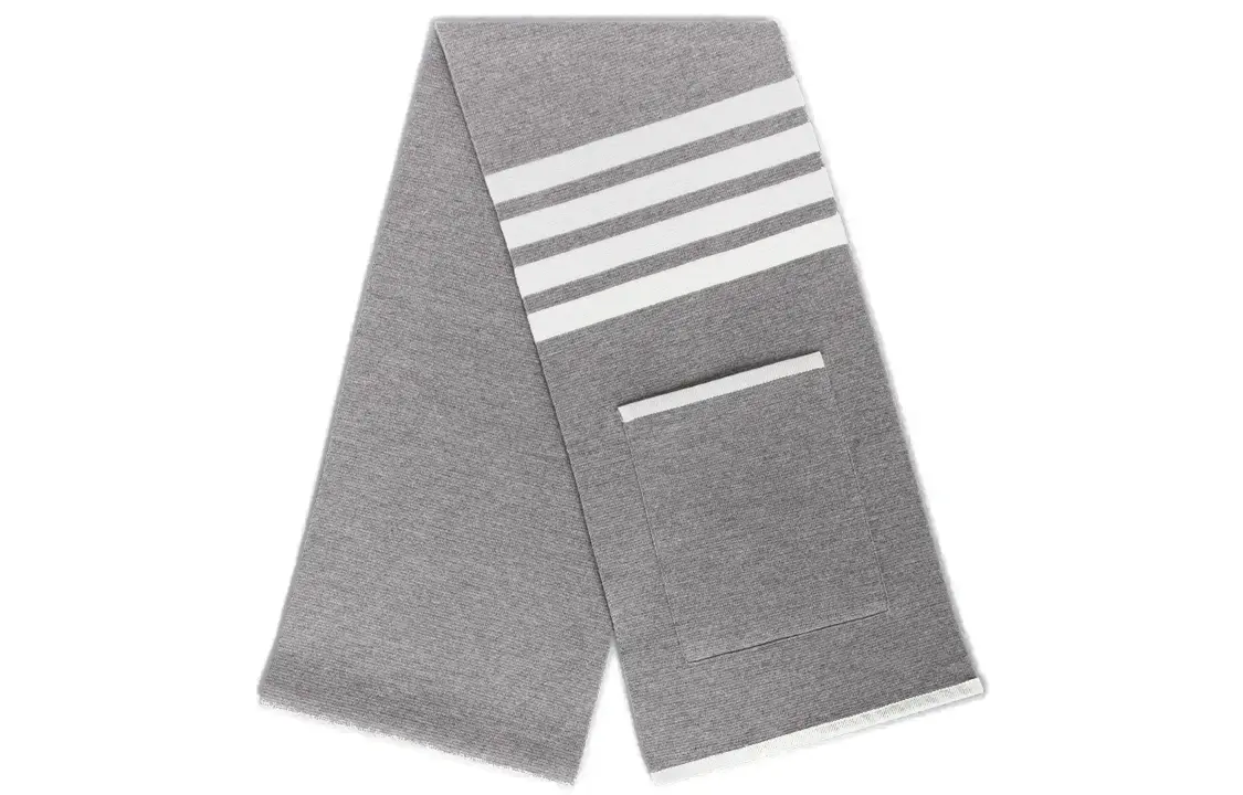 

THOM BROWNE Вязаный шарф Women's Gray