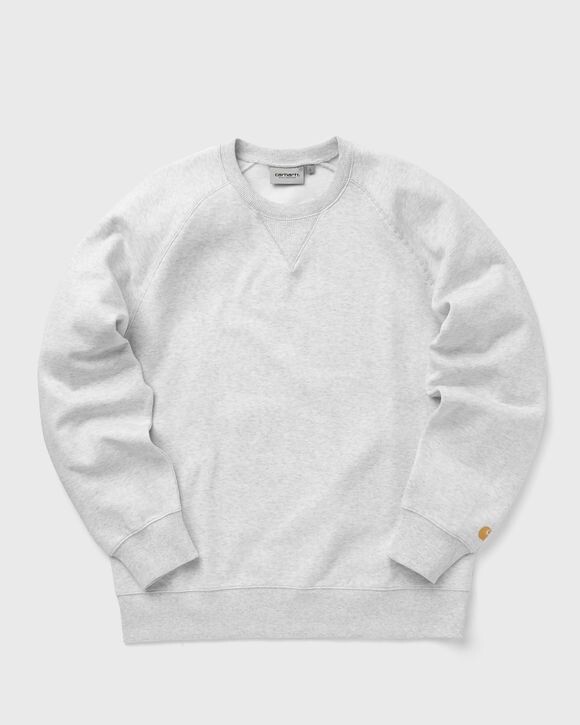 

Толстовка Carhartt Wip Chase Sweatshirt, цвет ash heather / gold