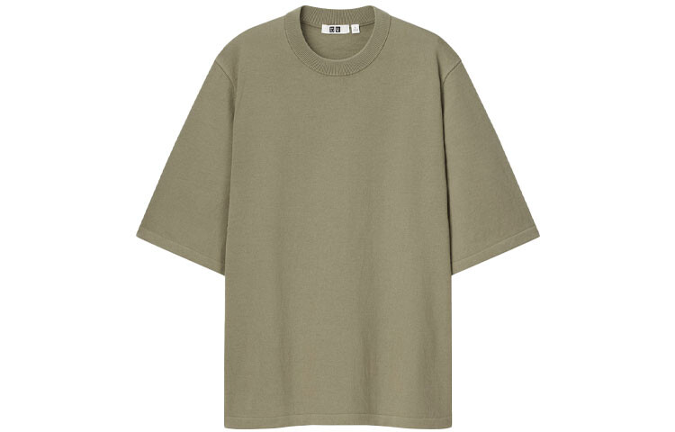 

UNIQLO Футболка унисекс, зеленый