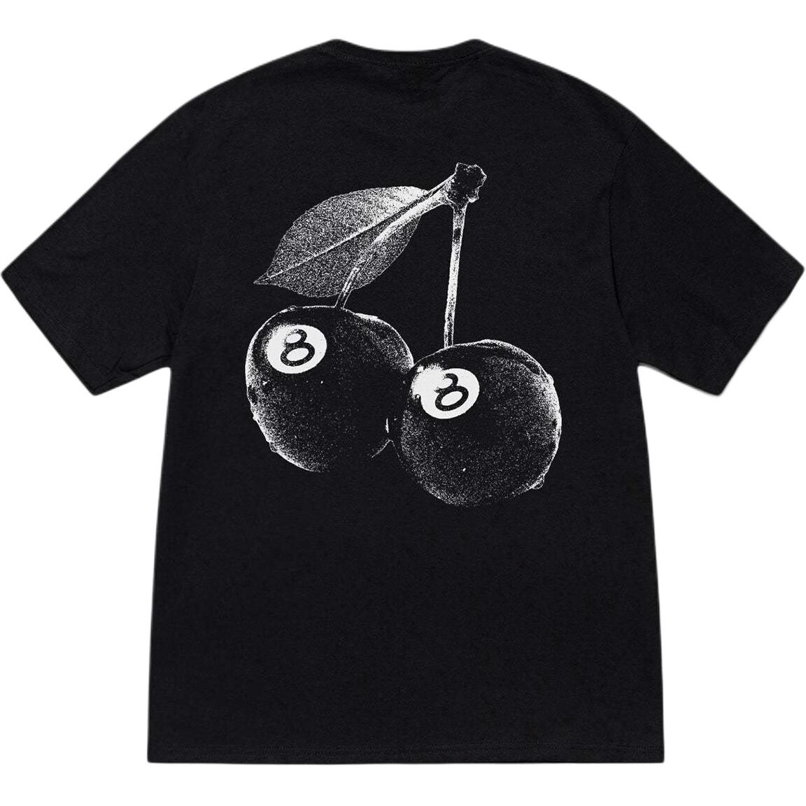 Футболка Stussy вишневого цвета, синяя — фото 3
