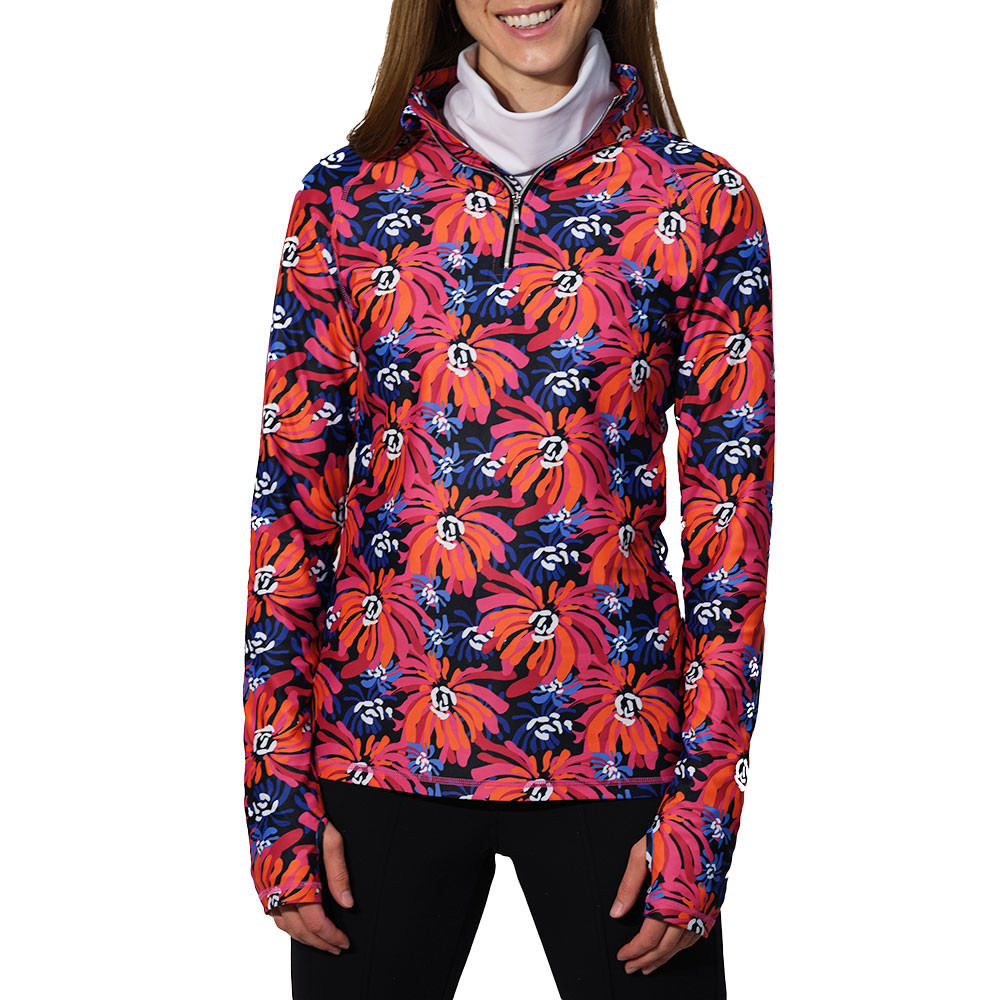 

Водолазка Skea Andy с застежкой-молнией на четверть длины (женская), Mums Print