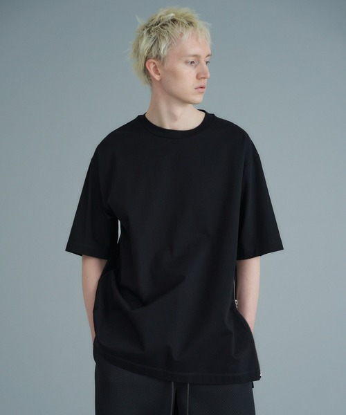 

Футболка с коротким рукавом и боковой молнией Onegravity, черный