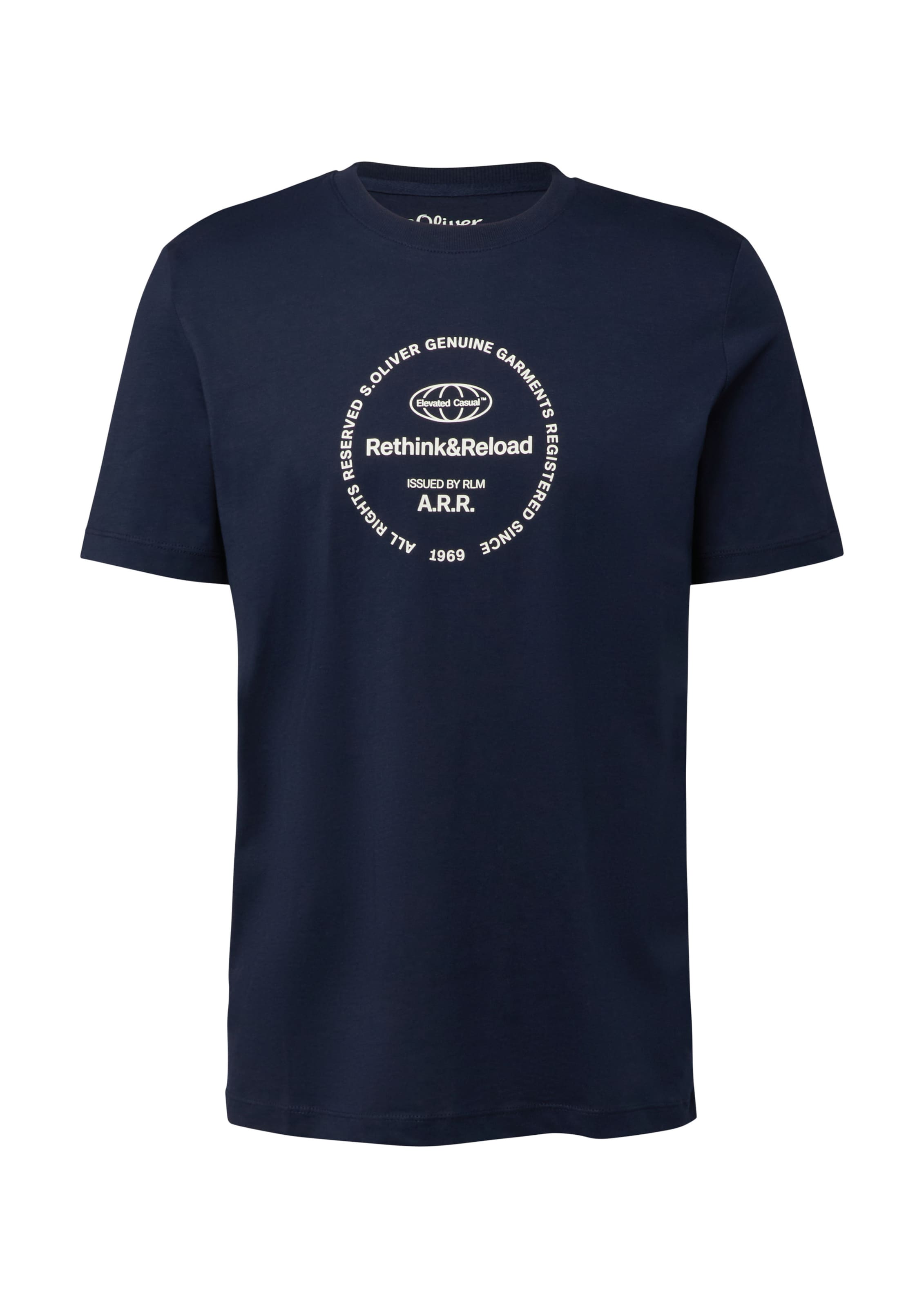 

s.Oliver Футболка в морском синем цвете