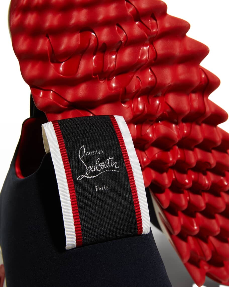 Беговые кроссовки Tiketa Slip-On с красной подошвой Christian Louboutin — фото 3