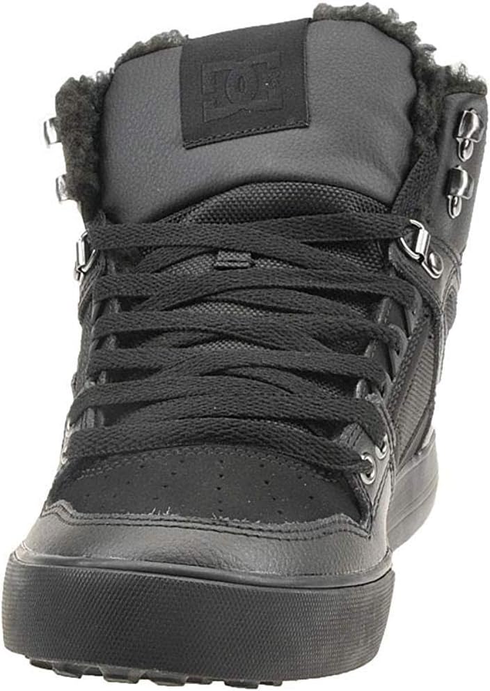 Мужские высокие кеды для скейтборда DC Men's Pure Dc Shoes, черный — фото 2