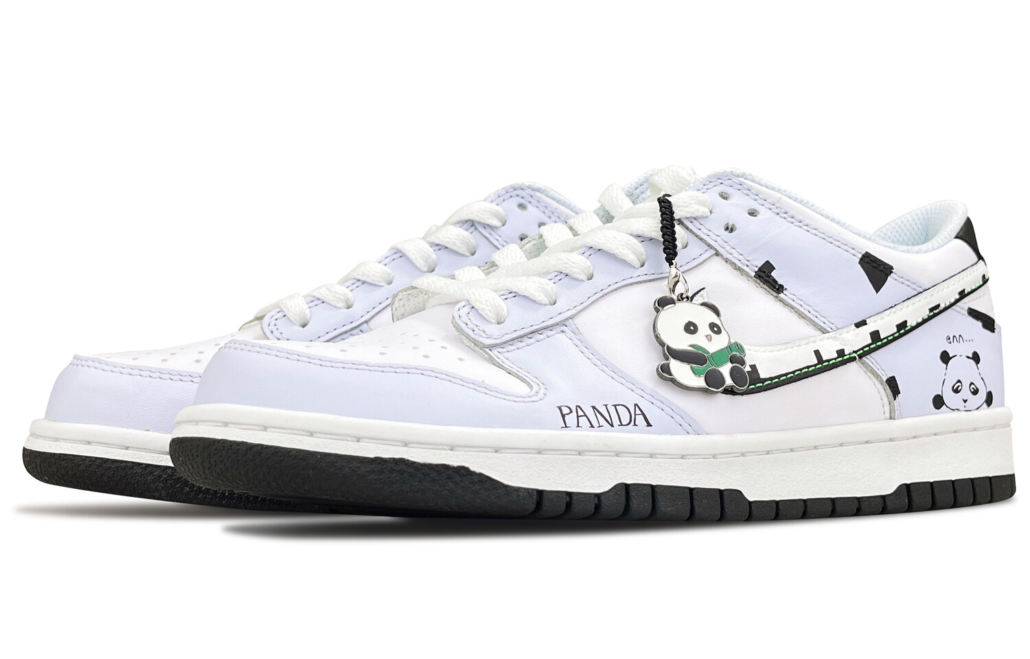 

Кроссовки Nike Dunk Skateboarding Shoes Women's Low-top Blue/white/black, синий