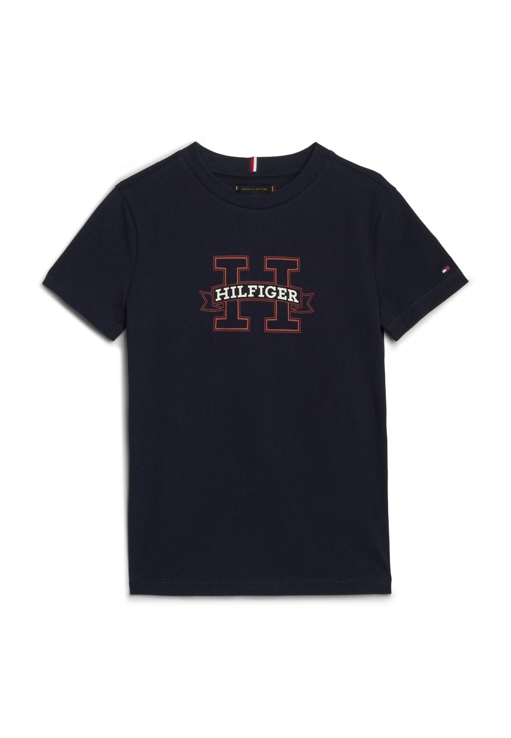 

Футболка с принтом REGULAR TEE Tommy Hilfiger, темно-синий