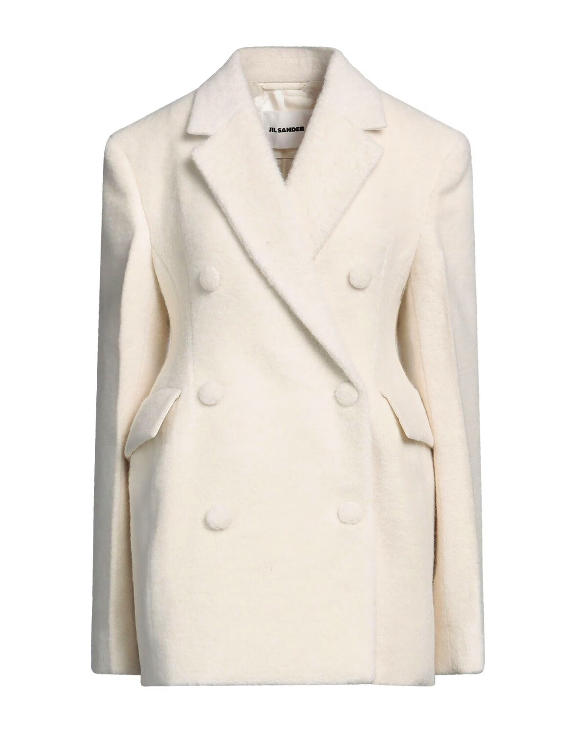 

Пальто Jil Sander, слоновая кость