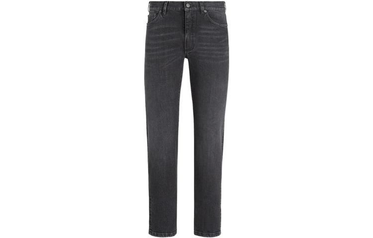 

Zegna Roccia джинсы прямого кроя slim fit Ermenegildo Zegna, темно-серый