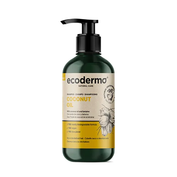 

Шампунь Coconut Oil Shampoo Ecoderma, 1 UD