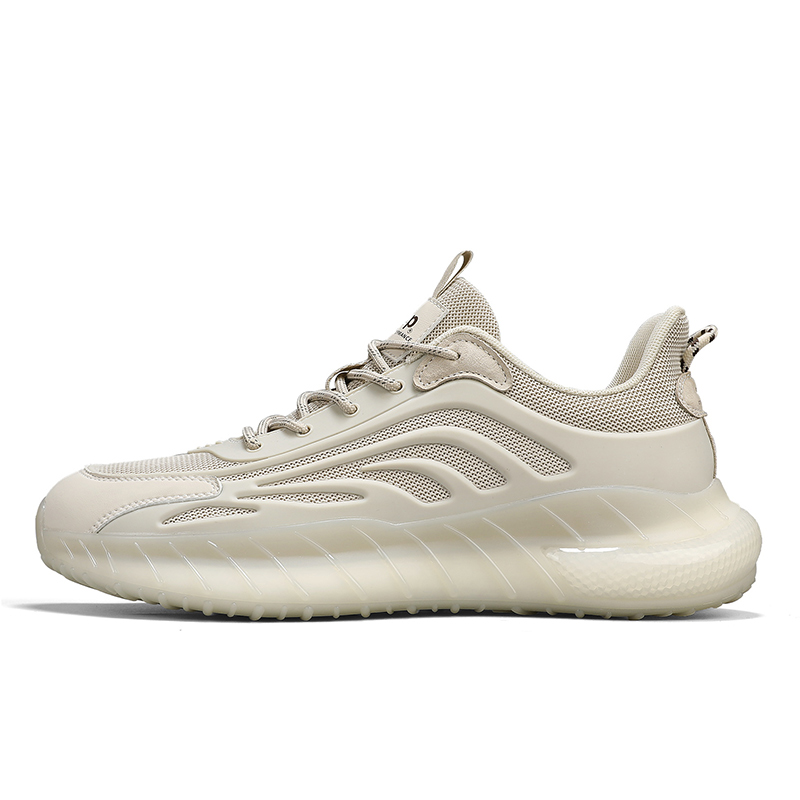 

Кроссовки мужские низкие Casual Street Rampage Collection Abrasion Resistant Breathable Lightweight Height Increasing Jeep, бежевый