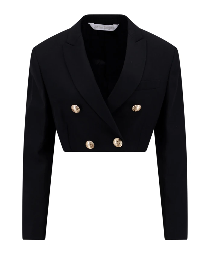 

Двухрядный пиджак R AW23 Palm Angels, черный
