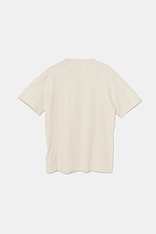 Детская хлопковая футболка CLASS Tee II G Puma, бежевый — фото 2