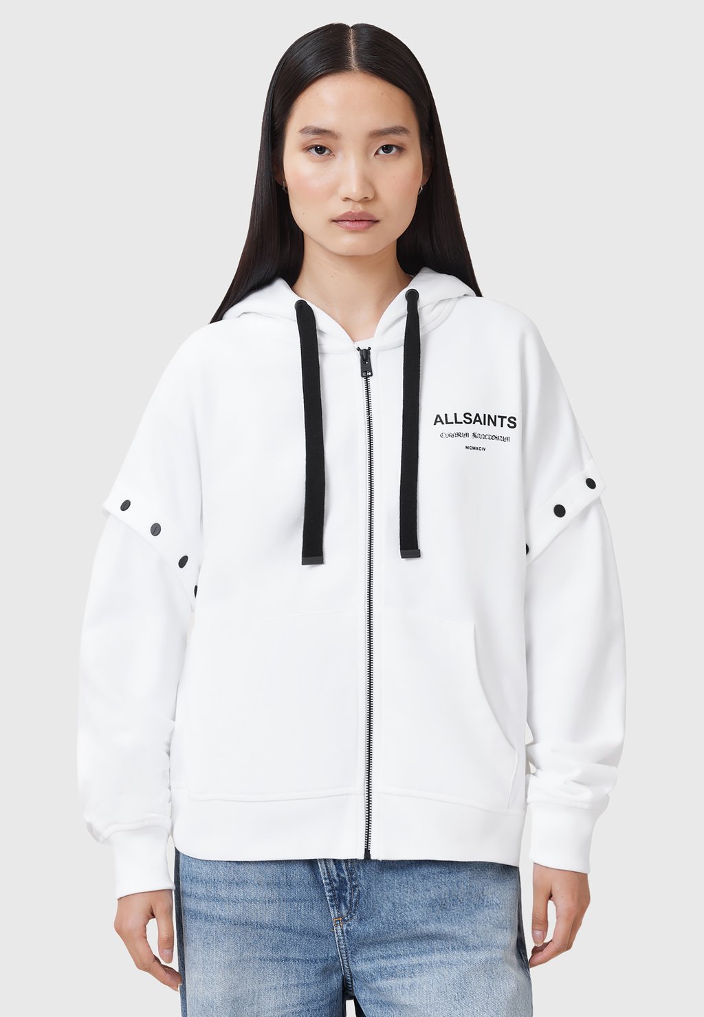 

Толстовка на молнии OMNIUM AMPHIA AllSaints, белый
