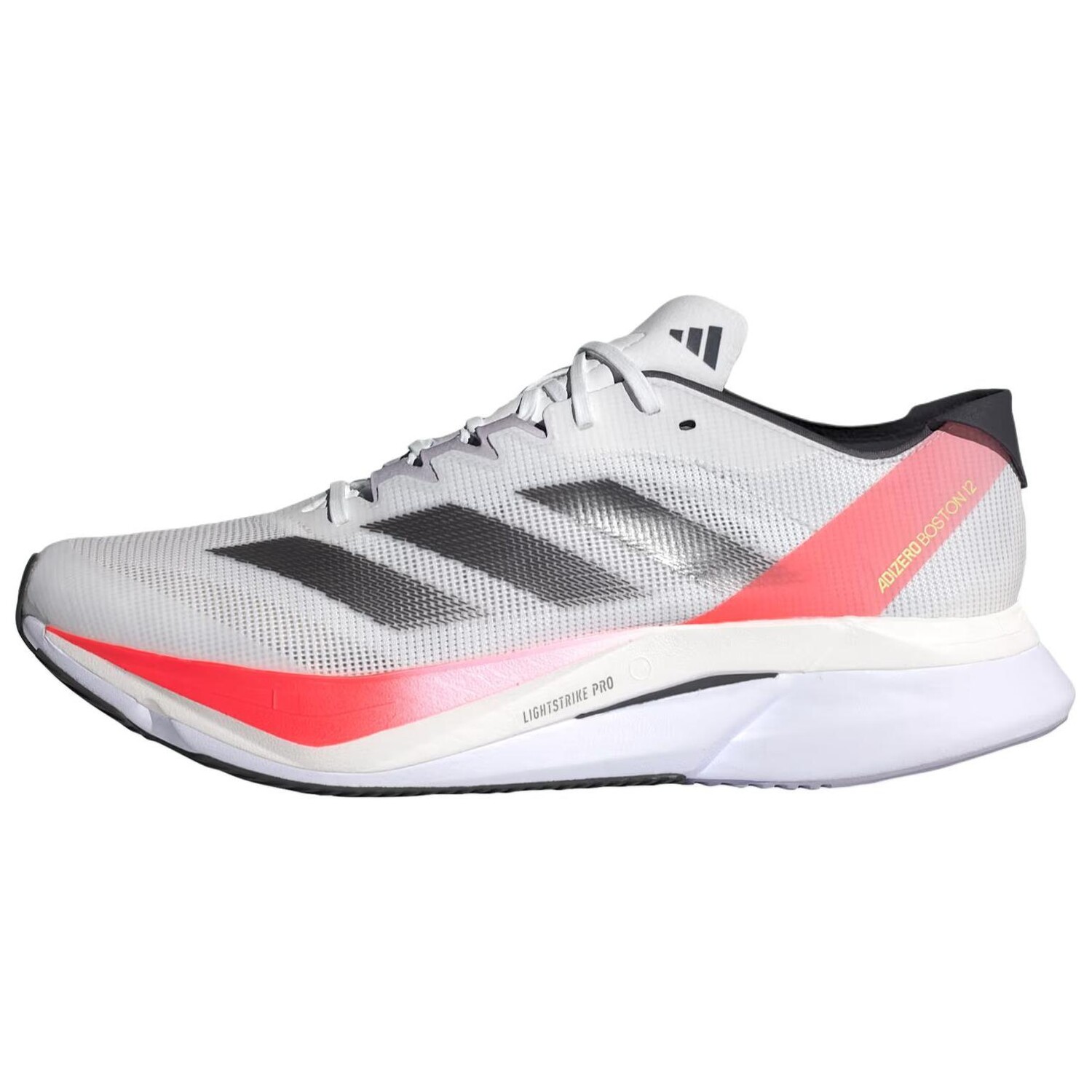 

Кроссовки adidas Adizero Boston 12 'White Aurora Solar Red', красный