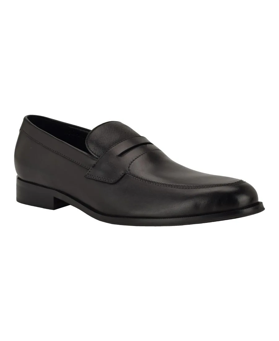Мужские лоферы Rinver без шнурков Calvin Klein, черный leather