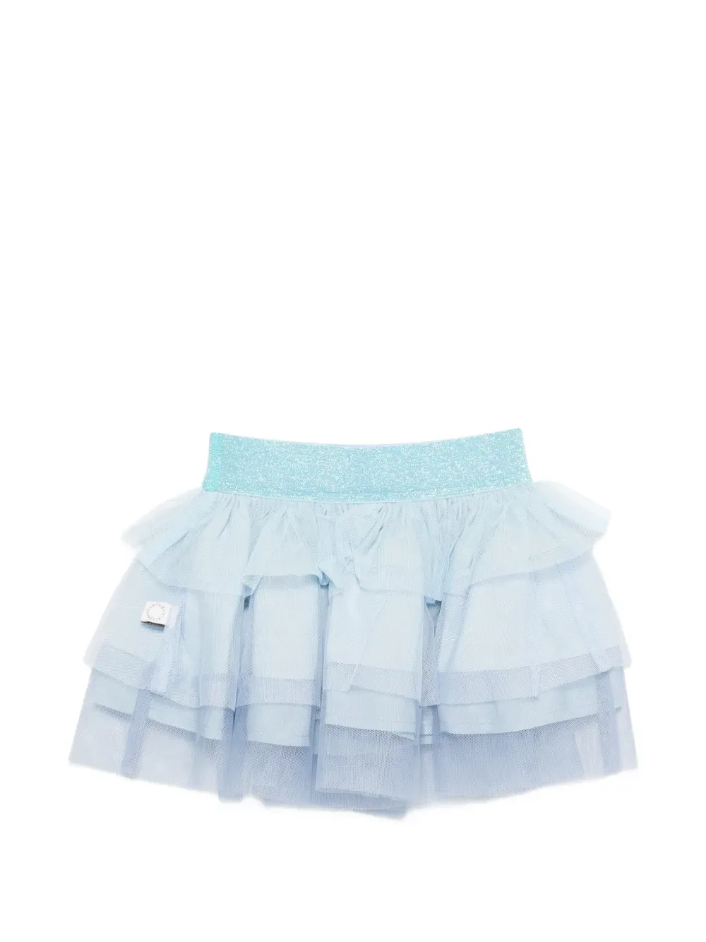 Юбка с рюшами Stella McCartney Kids, синий