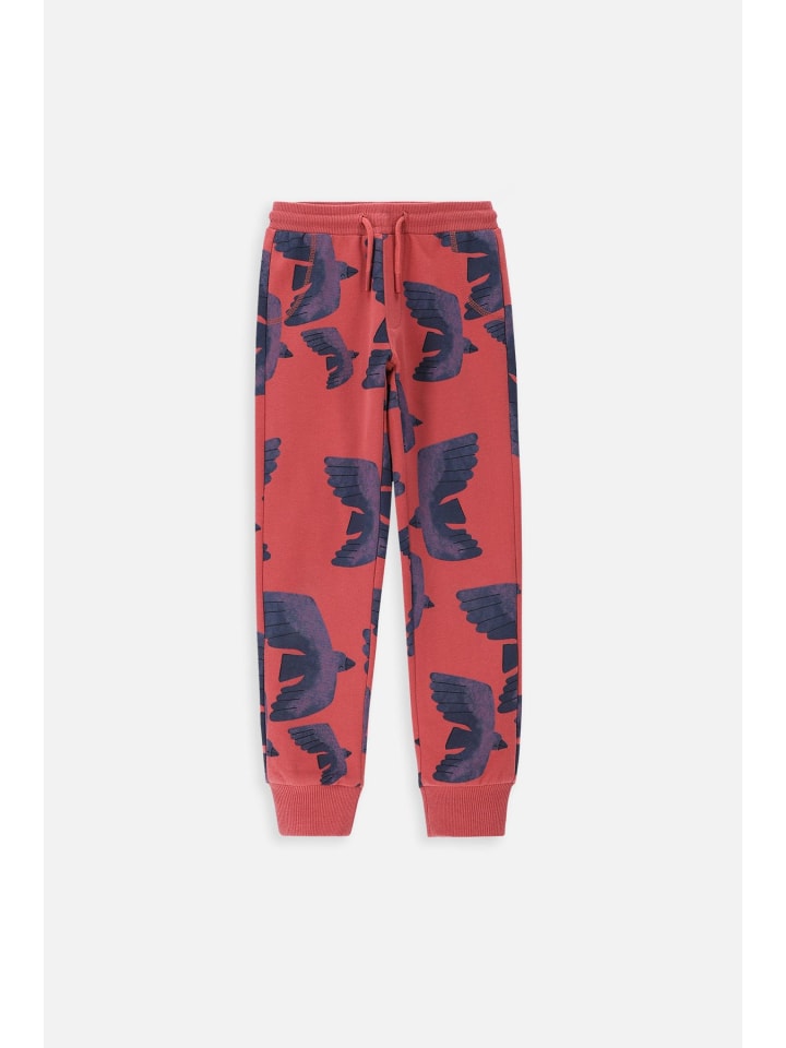 

Спортивные брюки темно-красного цвета Coccodrillo