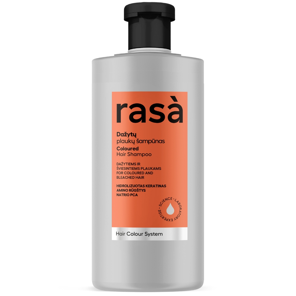 

Шампунь для окрашенных волос coloured hair shampoo Rasa, 500 мл