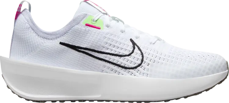 Кроссовки Wmns Interact Run 'White Black Green', белый