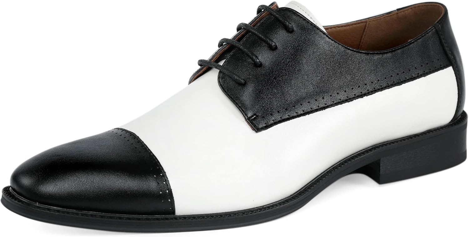 

Мужские классические туфли Amali Piedmont, белый/черный