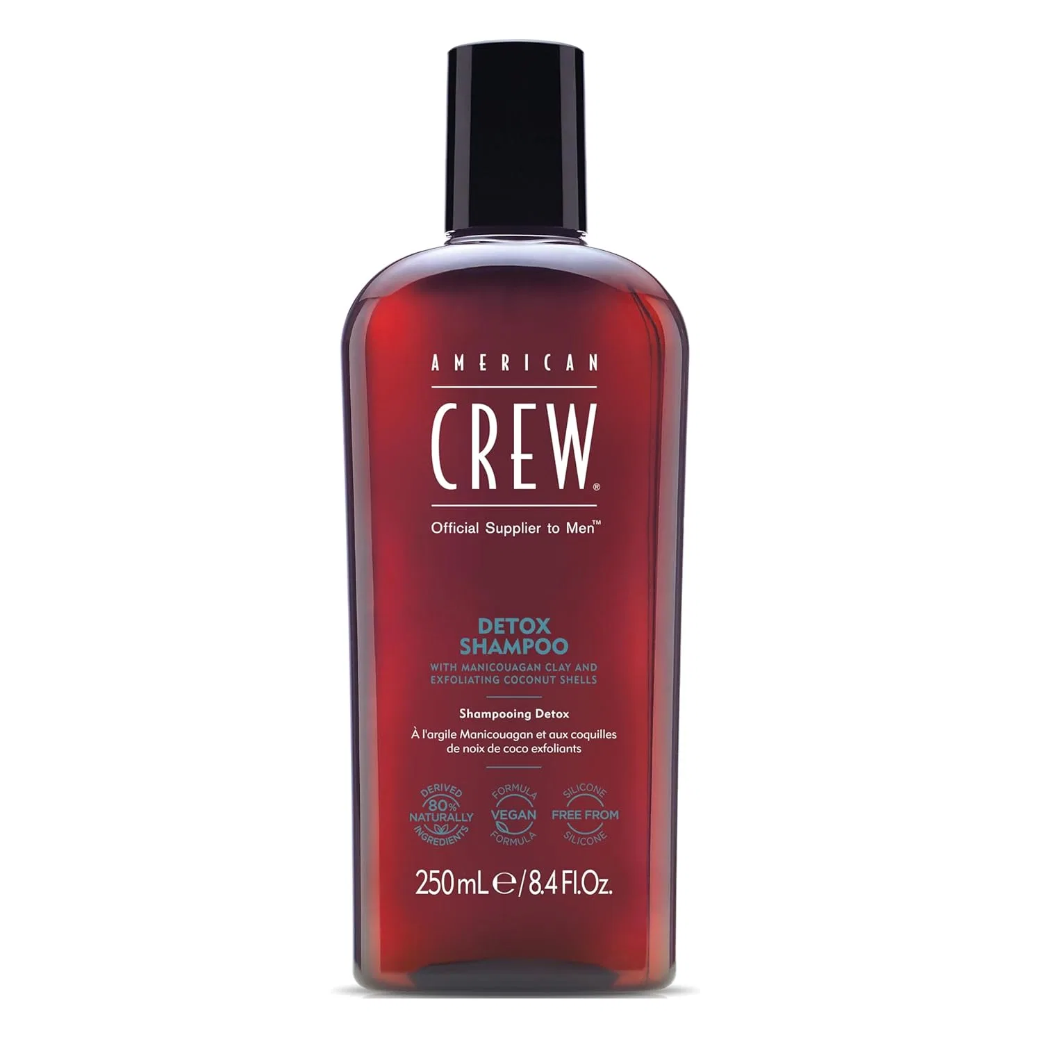 Мужской детокс-шампунь для волос без силикона от AMERICAN CREW American Crew
