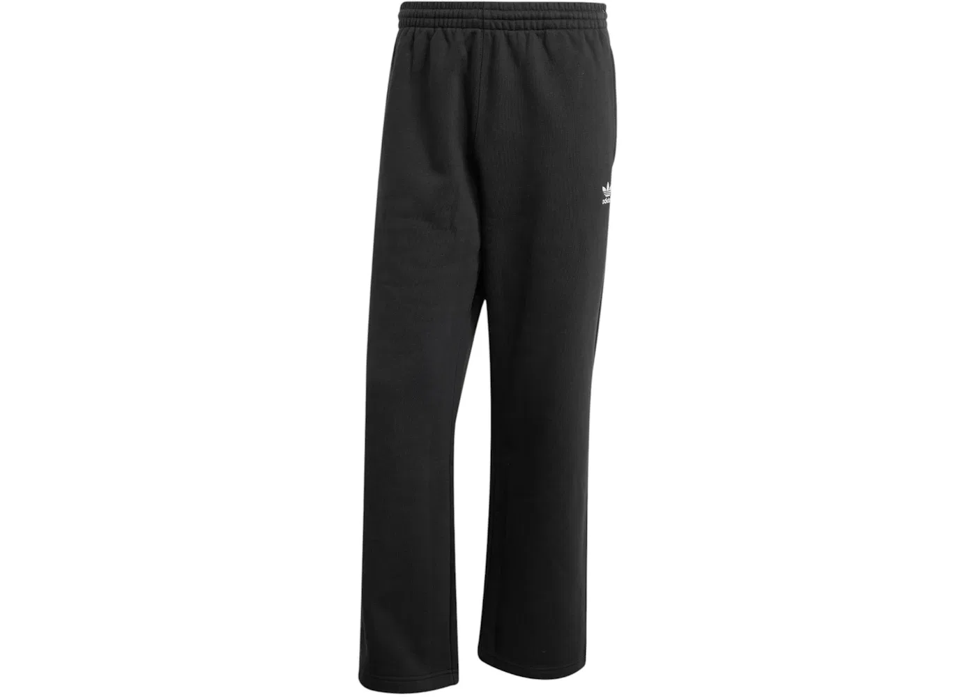 Мужские спортивные брюки с открытым низом Trefoil Essentials Adidas, Black
