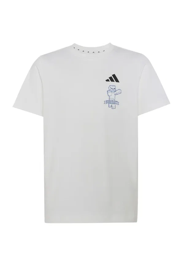 Футболка с принтом J Minecraft 2 Adidas Performance, белый